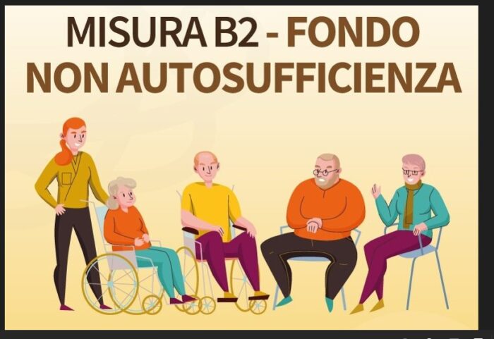 Avviso pubblico per l’attuazione delle misure in favore di persone con disabilit&agrave; con necessit&agrave; di sostegno intensivo elevato e persone anziane non autosufficienti a basso bisogno assistenziale ex Misura B2