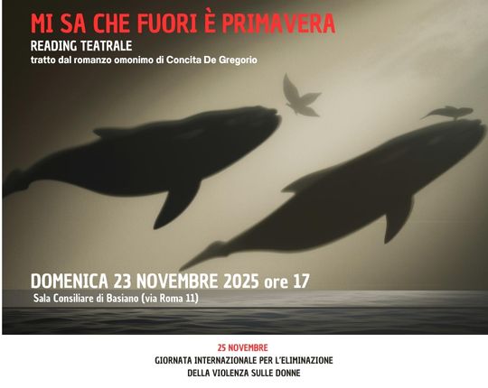 Reading teatrale "Mi sa che fuori è primavera"