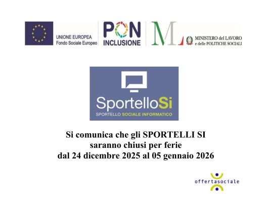 Chiusura Sportello Si 