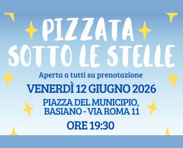 PIZZATA SOTTO LE STELLE