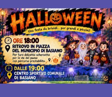  HALLOWEEN  Una festa da brividi... per grandi e piccini!