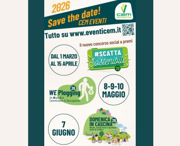 SAVE THE DATE - EVENTI CEM AMBIENTE