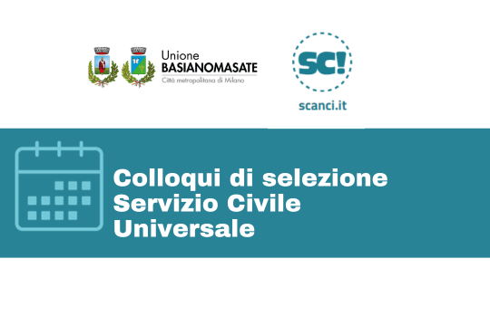Colloqui di selezione per Servizio Civile Universale