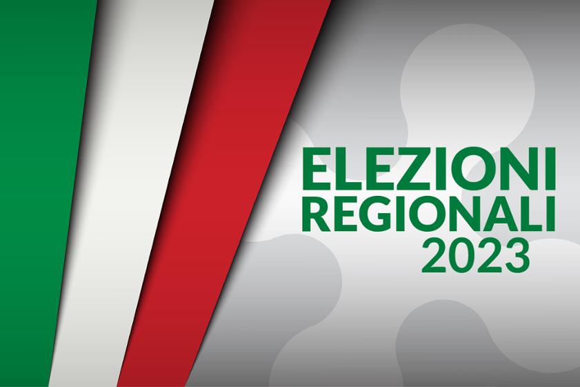 Elezioni Regionali 12 e 13 febbraio 2023