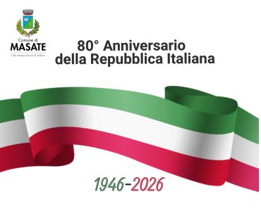 COMUNE DI MASATE - 80&deg; Anniversario della Repubblica Italiana